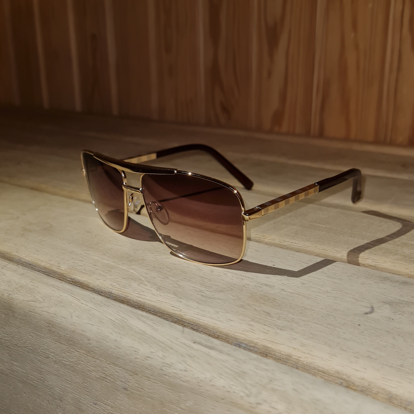 Andrew Tate Sunglasses Gold/Brown | Andrew Tate Sunglasses | Tate Sunglasses