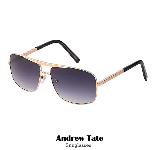 Andrew Tate Sunglasses Gold/Black | Andrew Tate Sunglasses | Tate Sunglasses